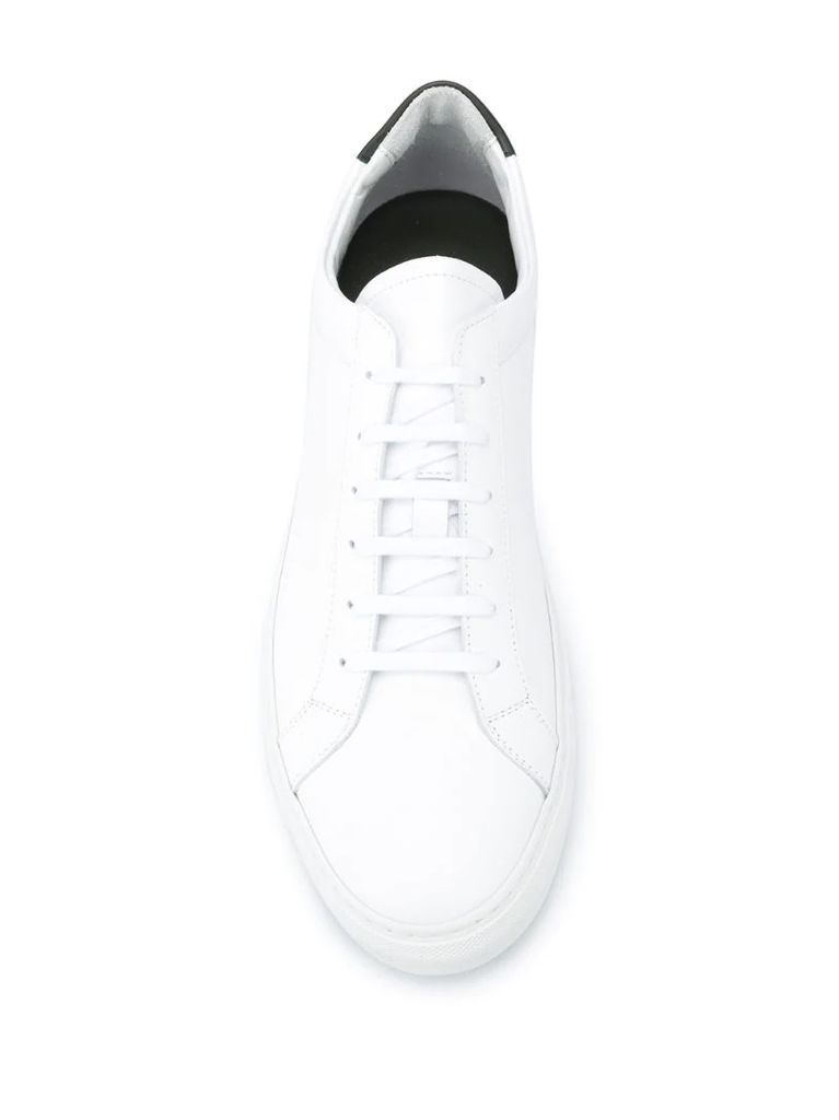 Retro lace-up sneakers
