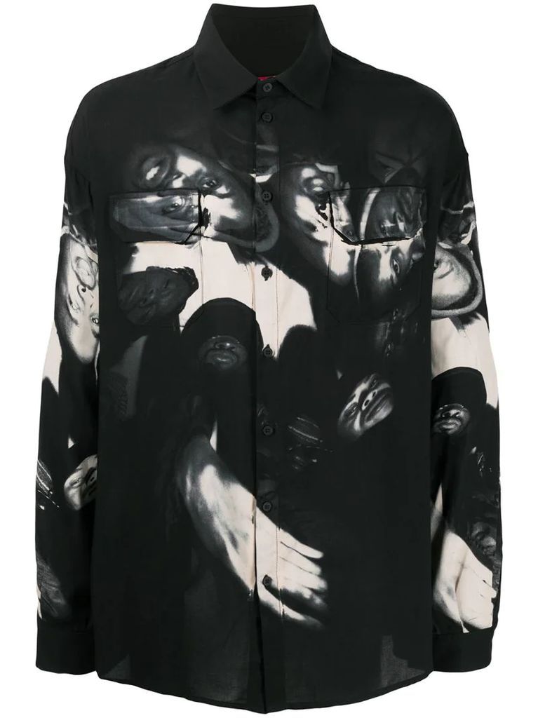 Wu Tang print shirt