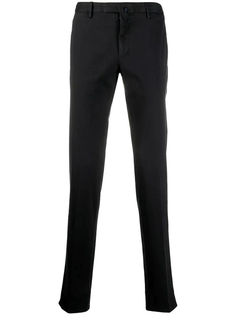 slim leg trousers