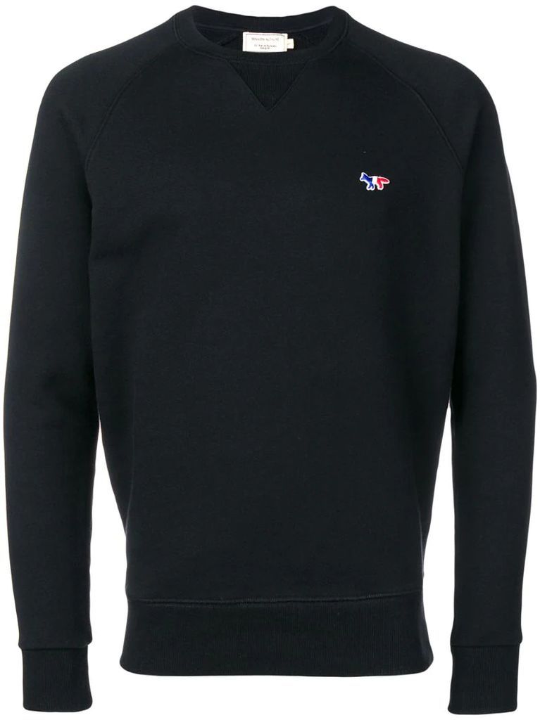 black fox tricolour sweater
