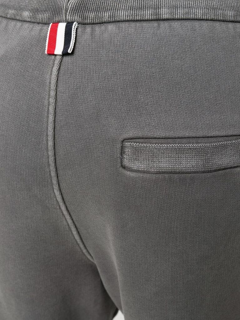 logo patch track pants