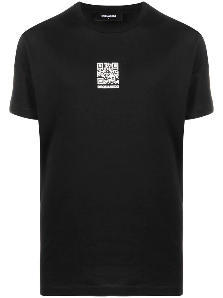 QR code print T-shirt