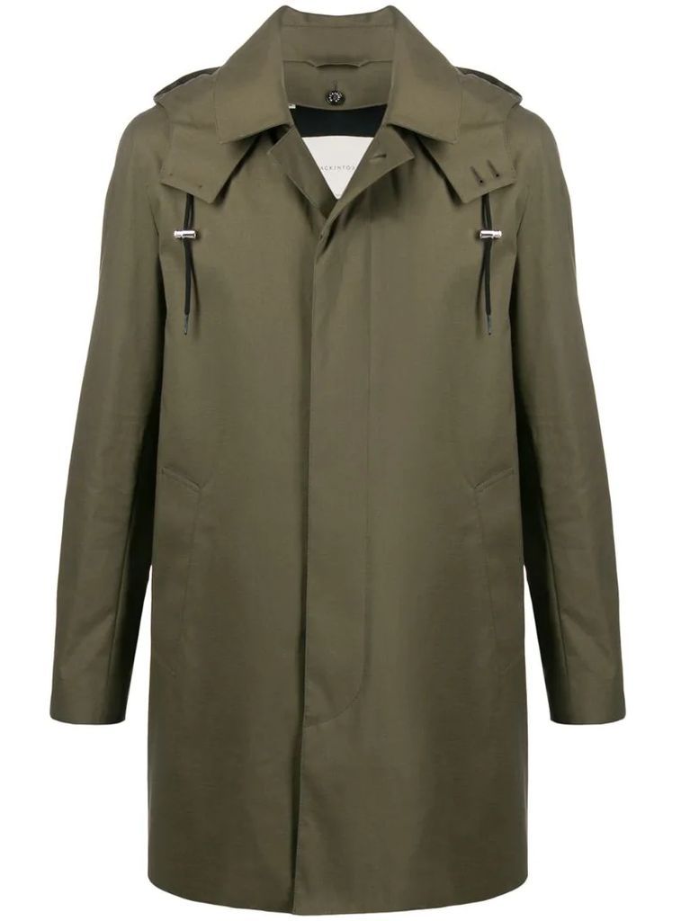 Dunoon Hood Raintec short hooded coat
