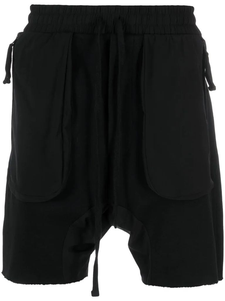 drop-crotch shorts