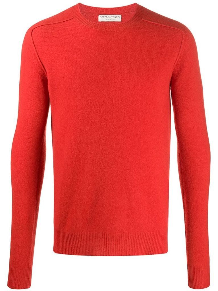 long sleeve knitted jumper