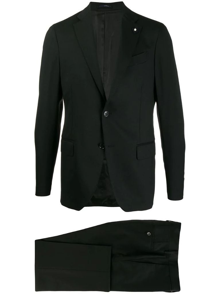 tailored two-piece suit