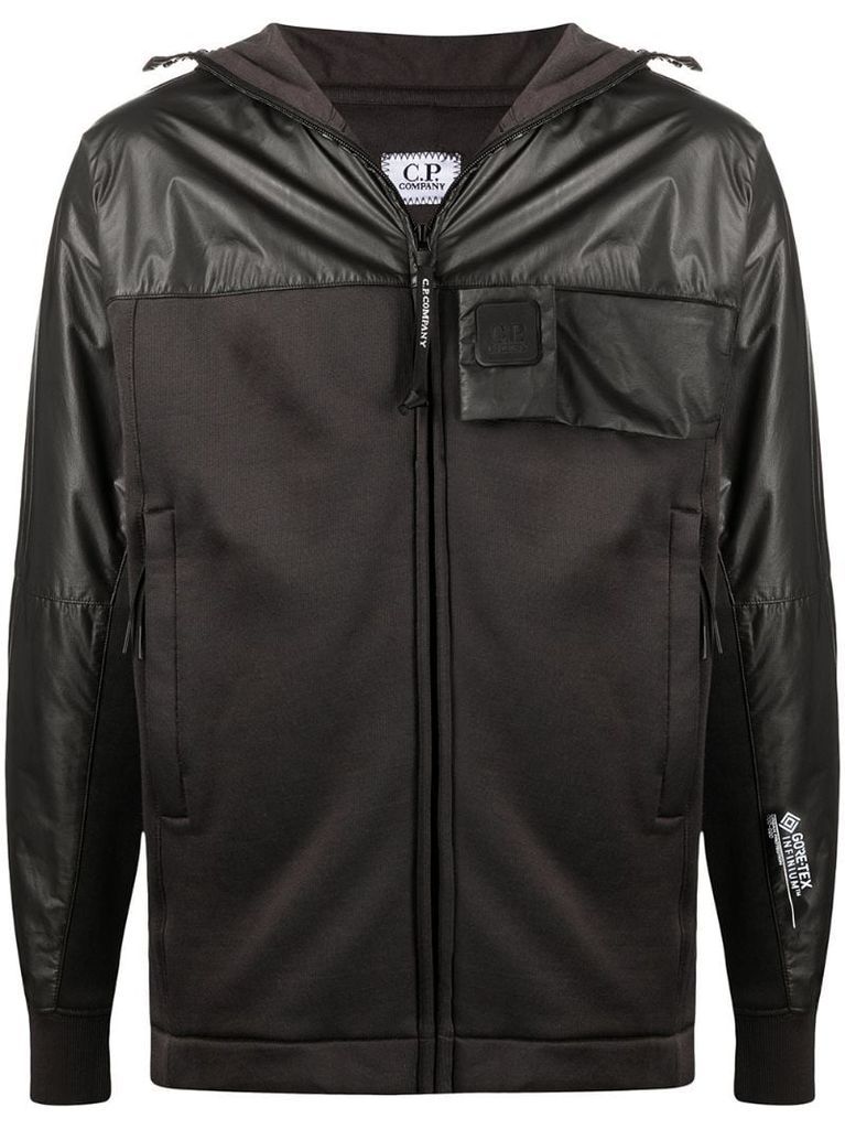 Gore-Tex two-tone hooded jacket