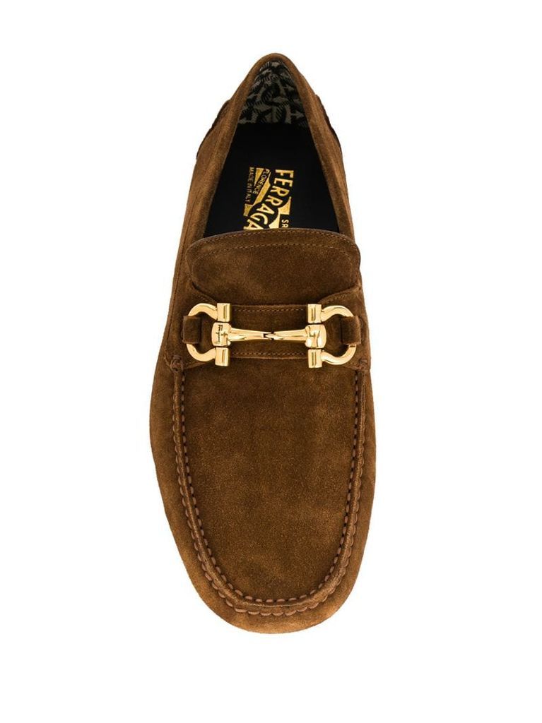 Gancini driving loafers