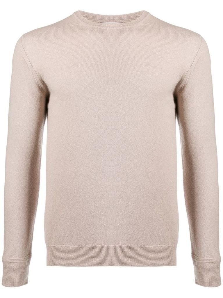 relaxed-fit cashmere jumper