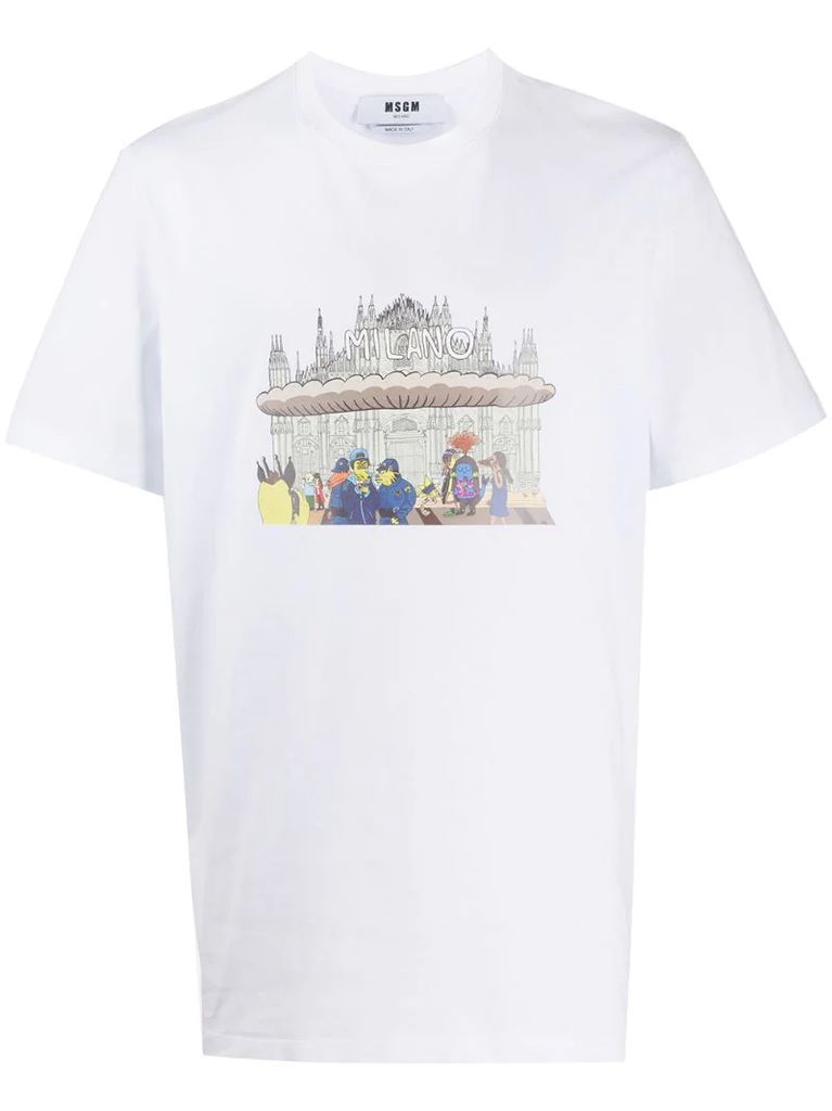 Milano print T-shirt