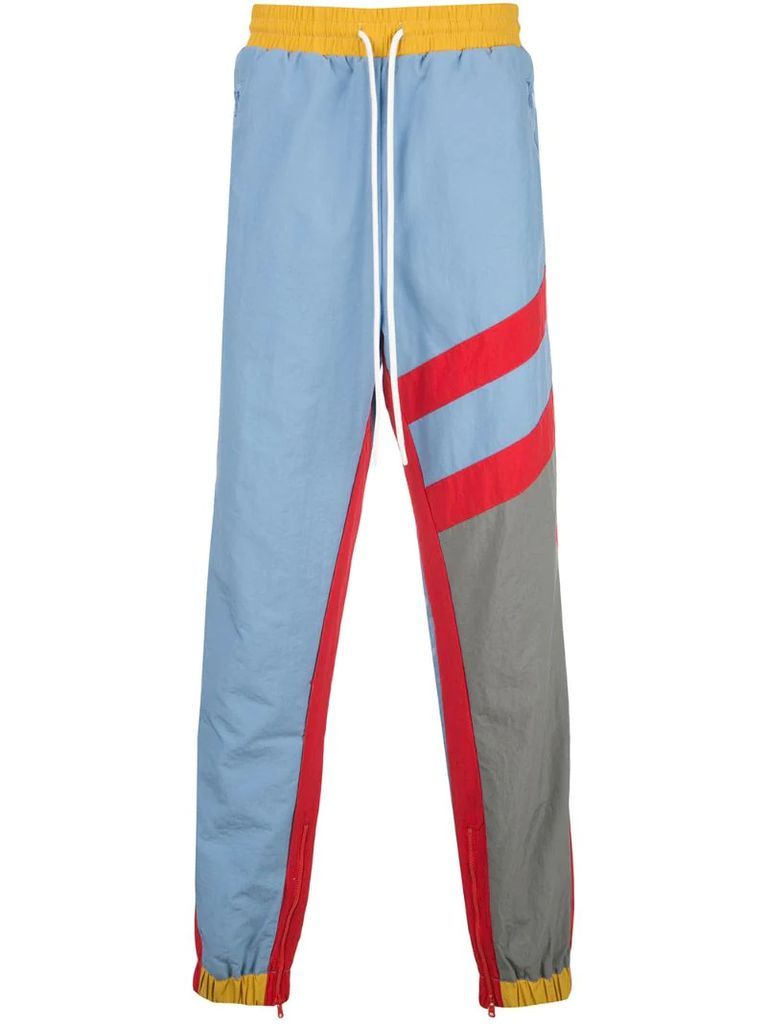 striped track trousers