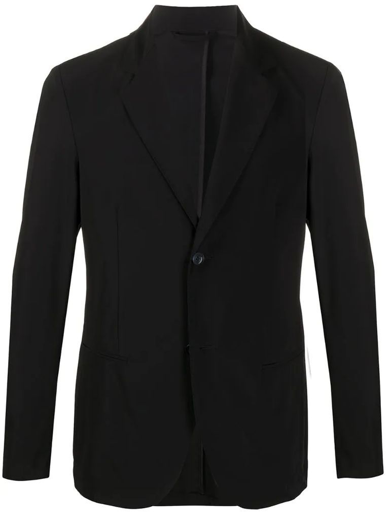 buttoned blazer