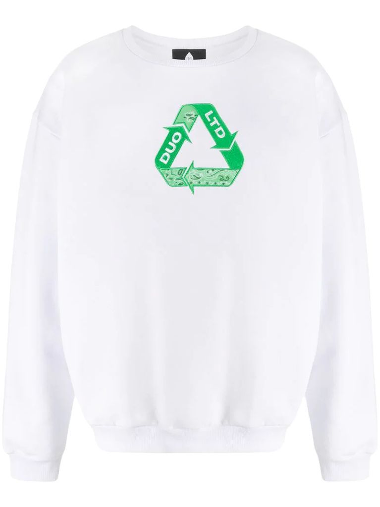 long sleeve Recycle sweater
