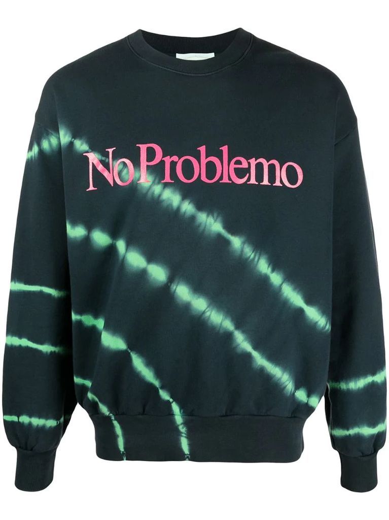 No Problemo print sweatshirt