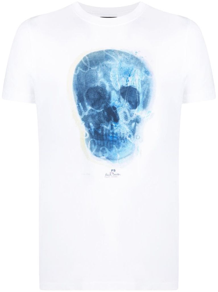 skull print organic cotton T-shirt