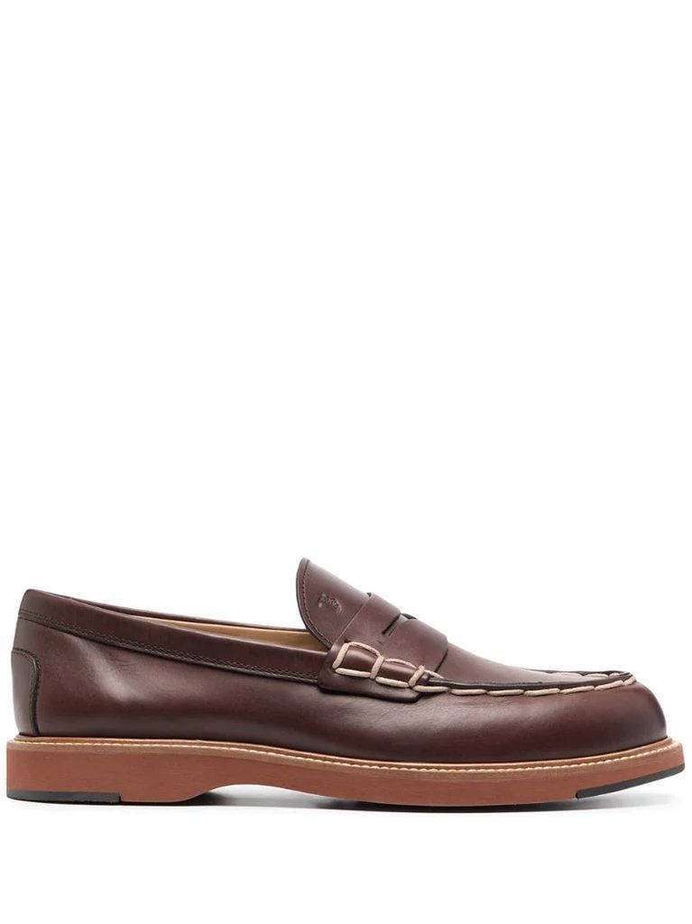 penny bar loafers