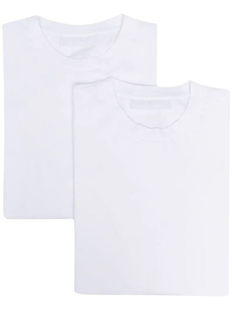 set of two cotton T-shirts