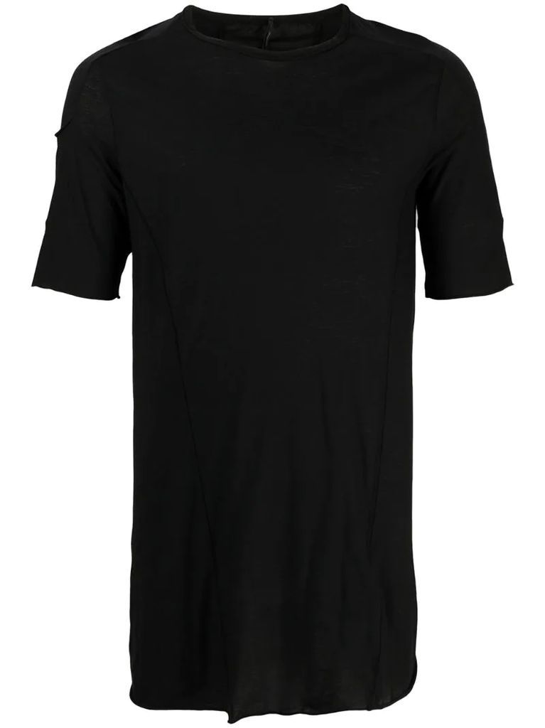 cotton sleeve-pocket t-shirt