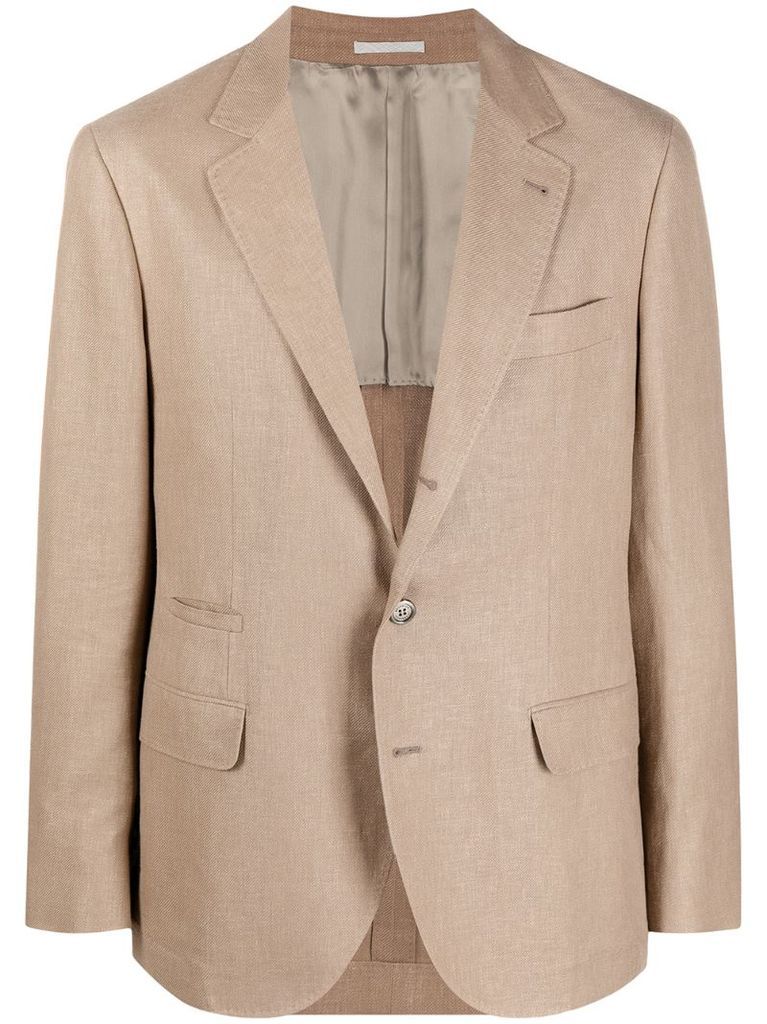 button up long-sleeved blazer