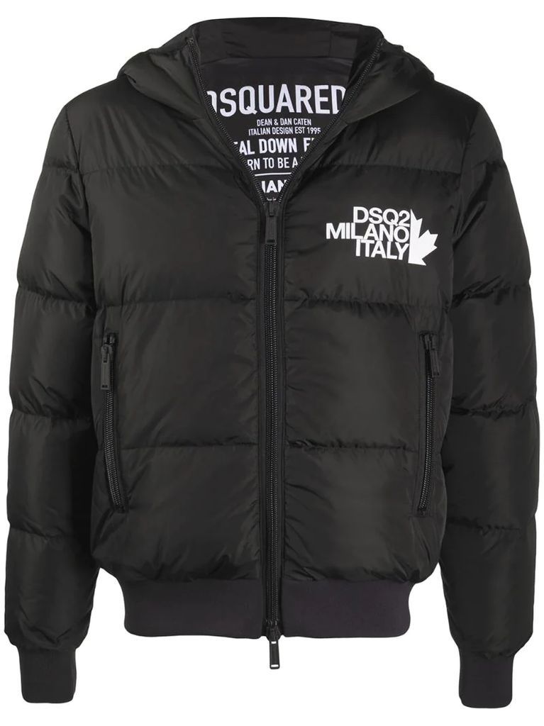 goose down padded jacket