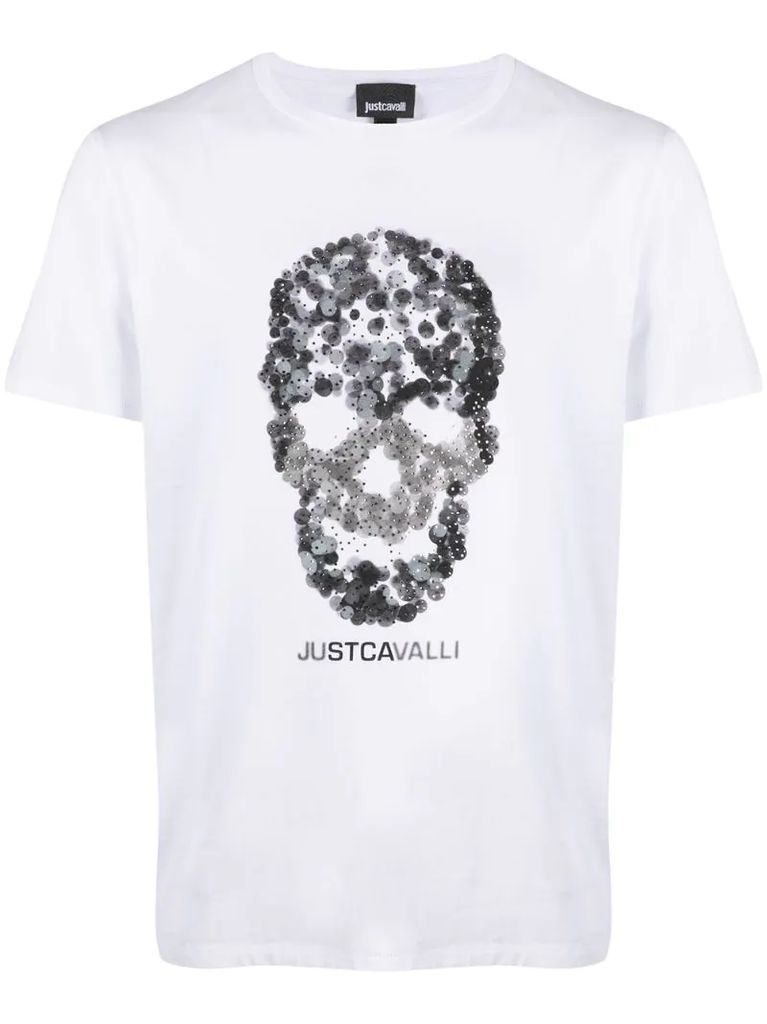 skull logo T-shirt