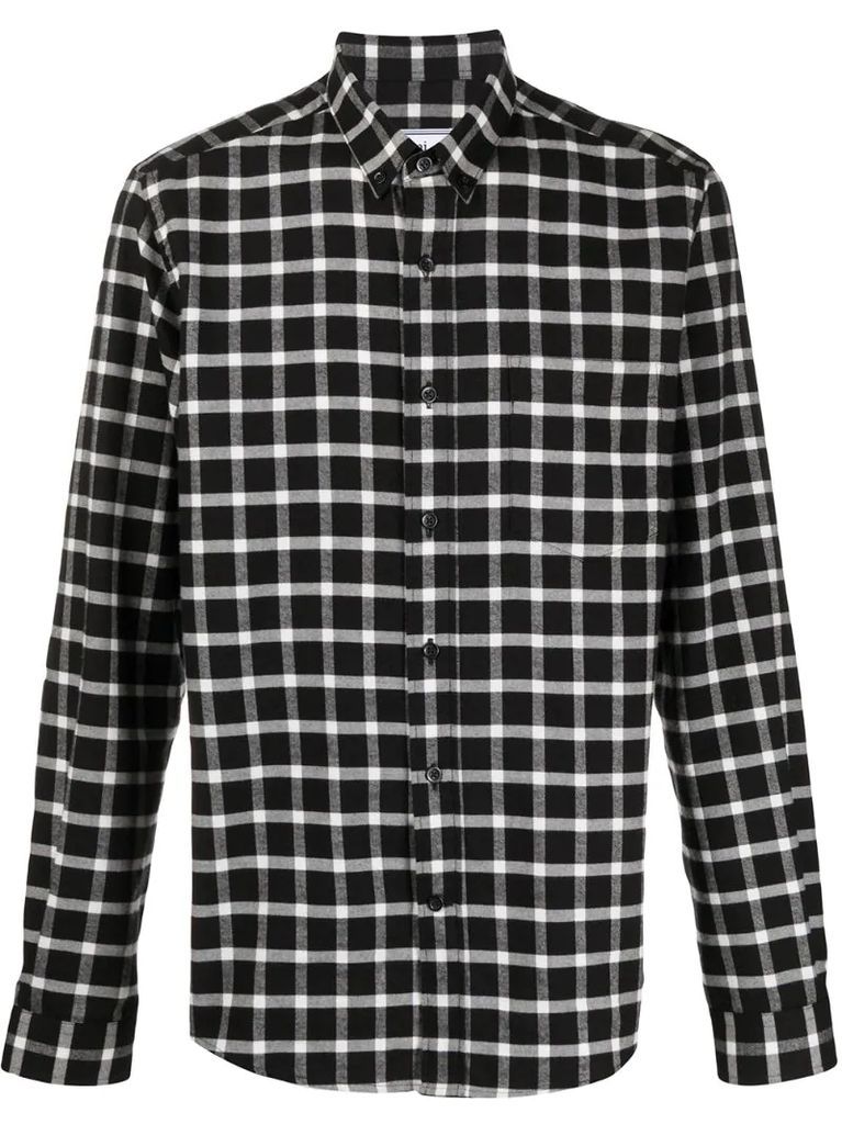 button-down shirt with chest pocket