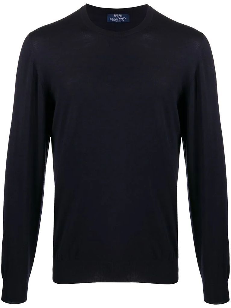 round neck jumper