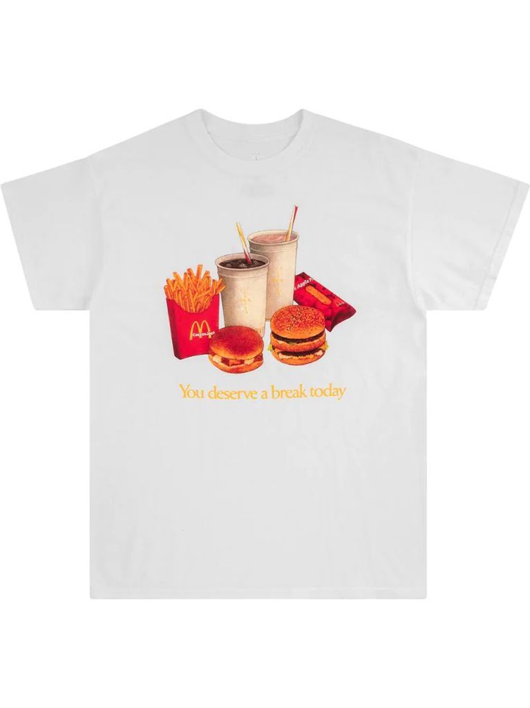 x McDonald's Deserve A Break T-shirt