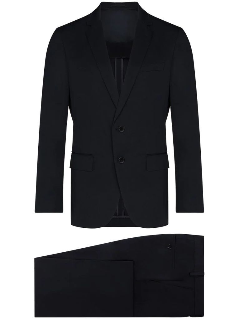 Helford Ganders cotton-twill suit