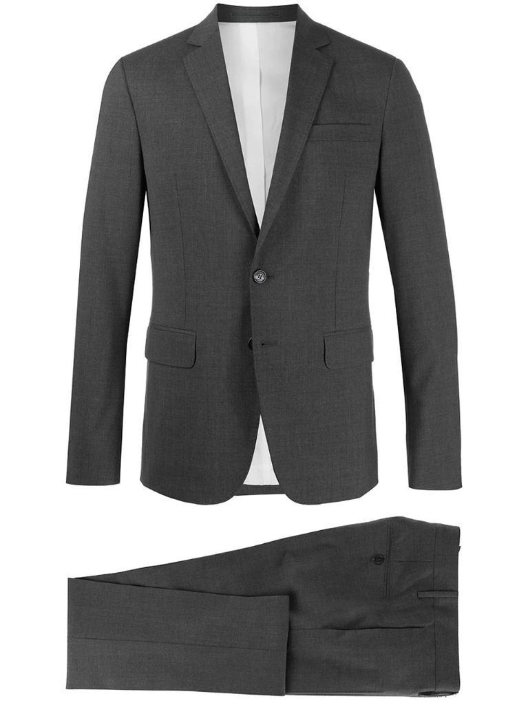 slim fit two-piece suit