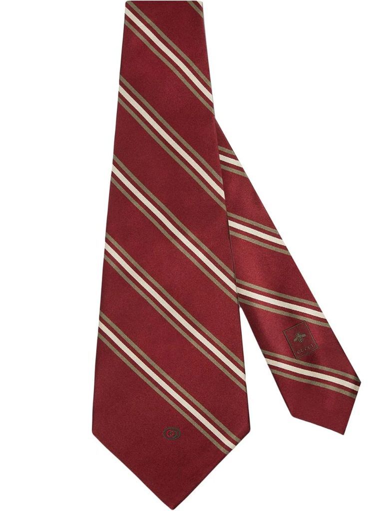 striped pattern tie