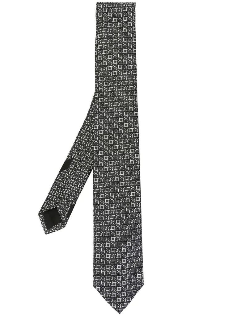 Gancini-pattern tie