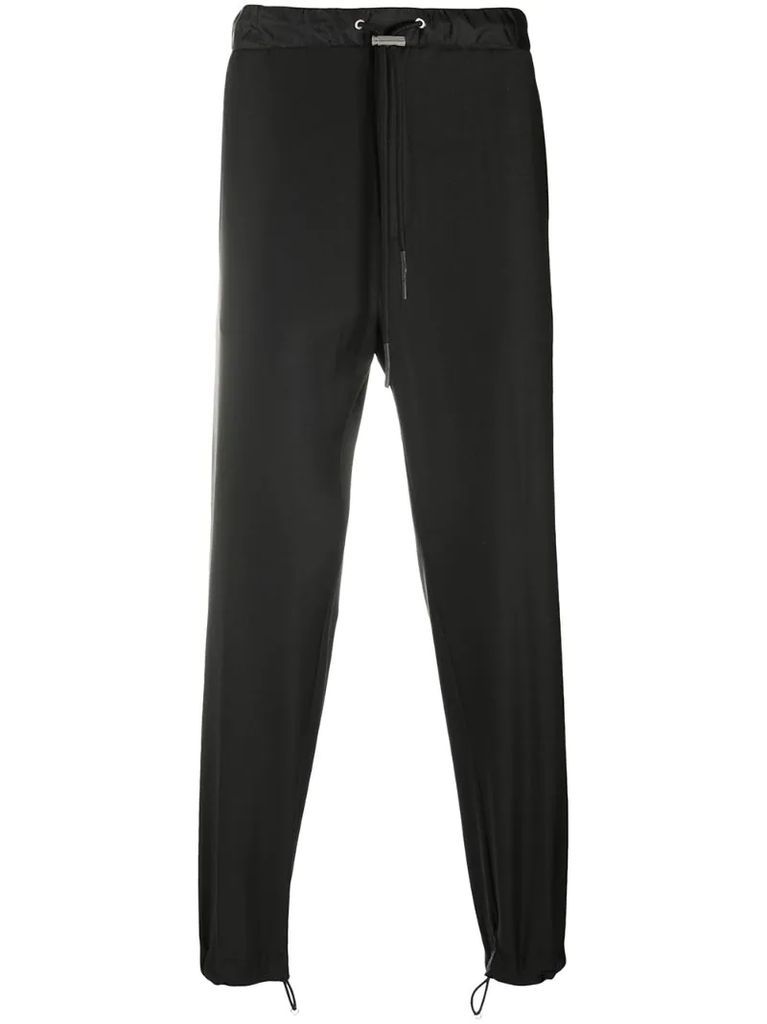 stretch-fit track pants