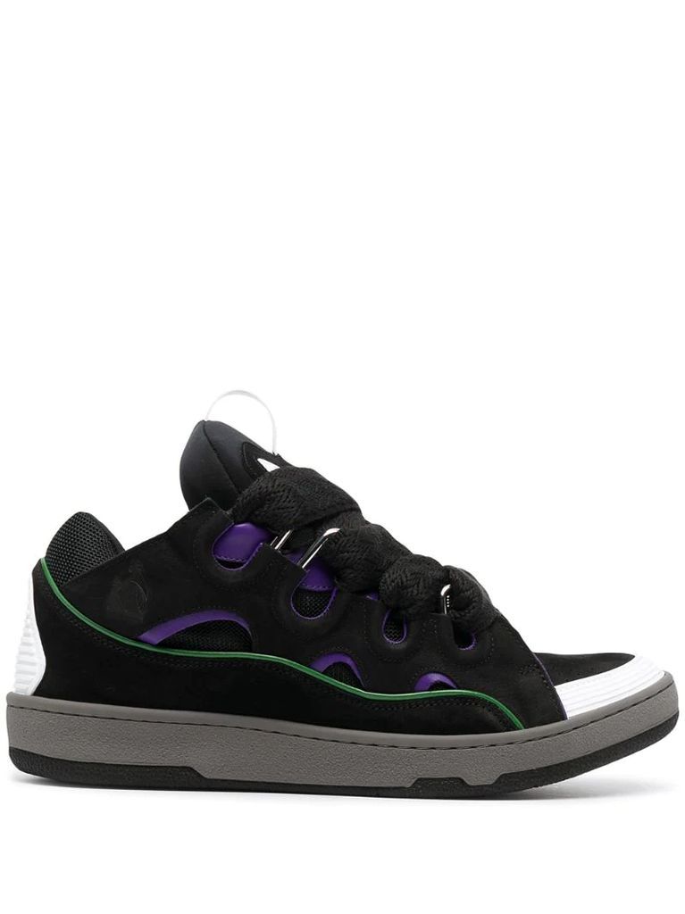 Curb chunky low-top sneakers