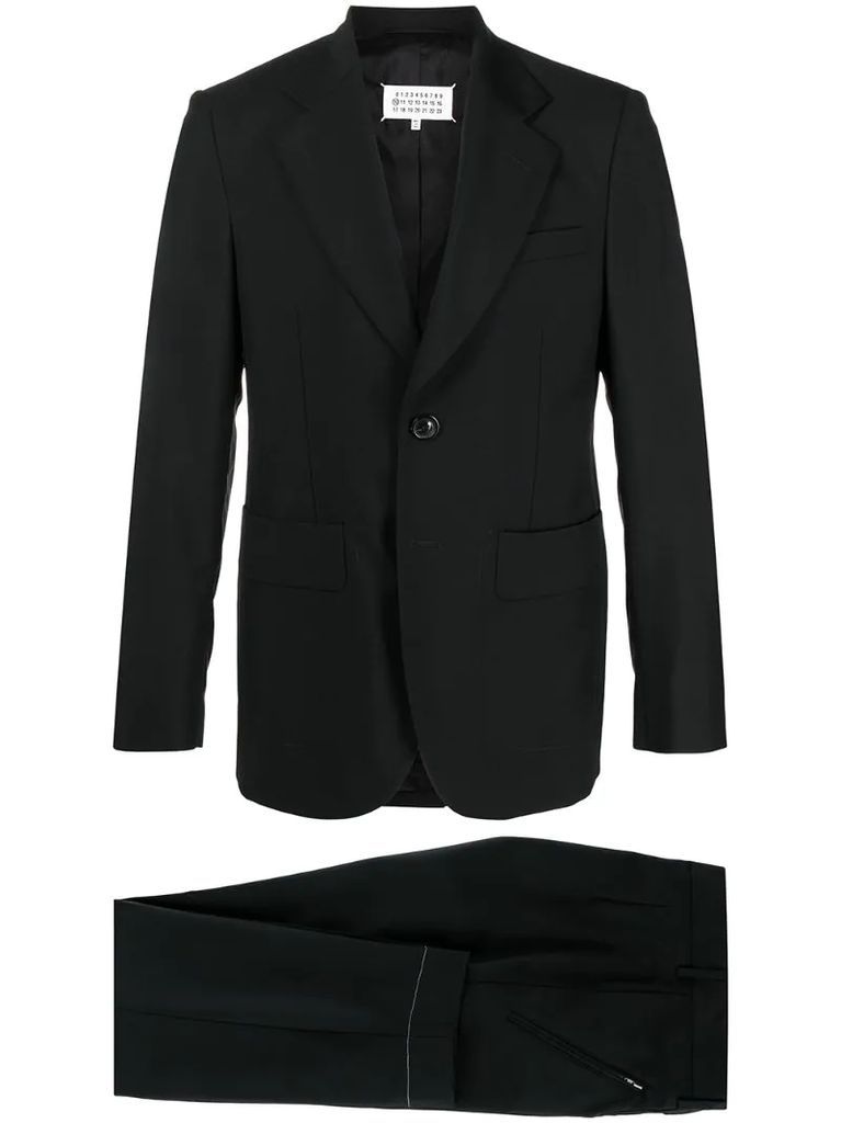 4-stitch single-breasted suit