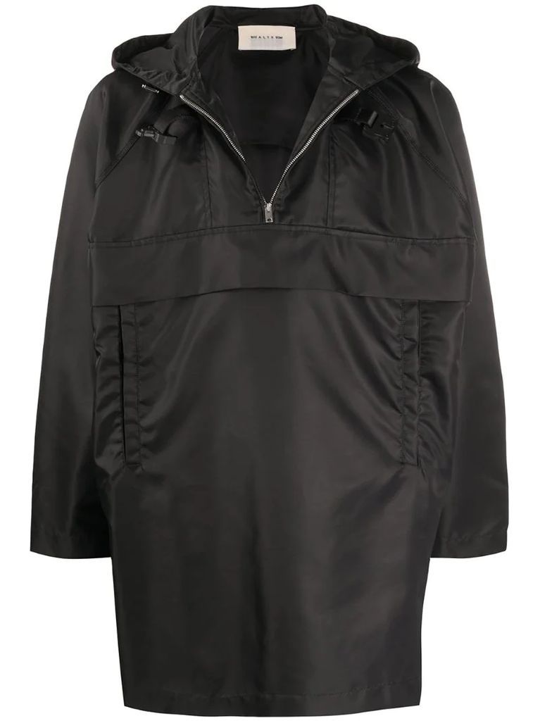 half-zip pullover jacket