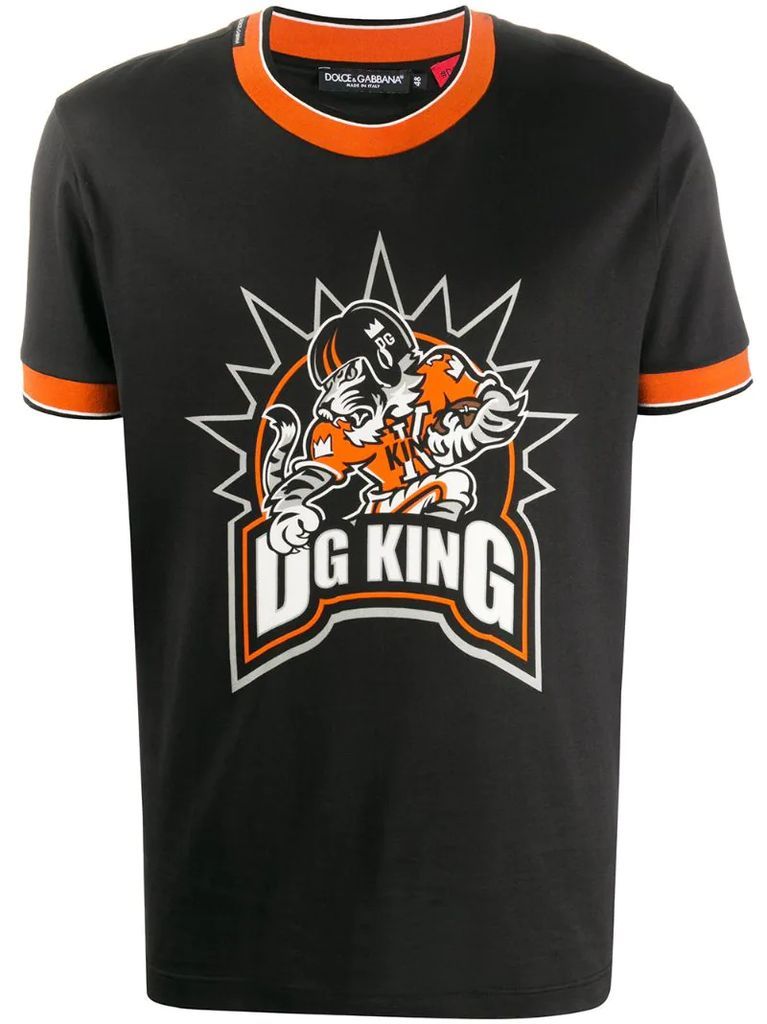 DG King print T-shirt