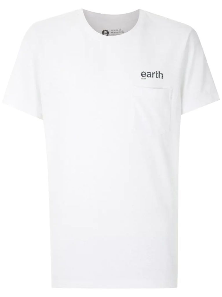 Earth print T-shirt