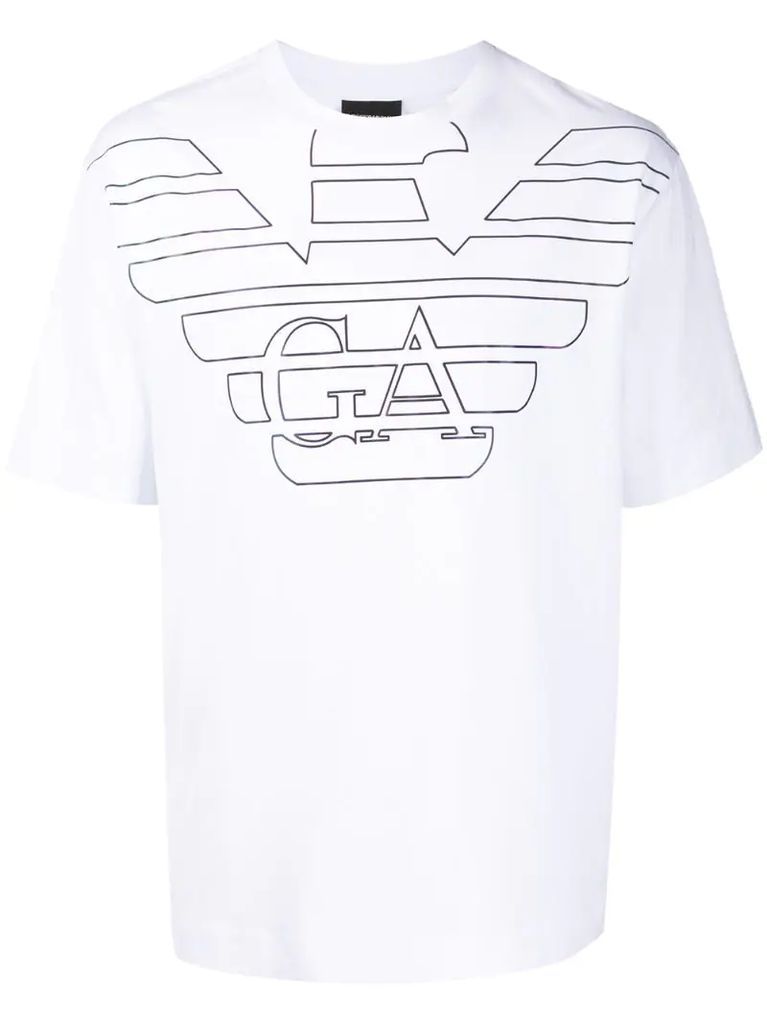 oversized logo-print T-shirt