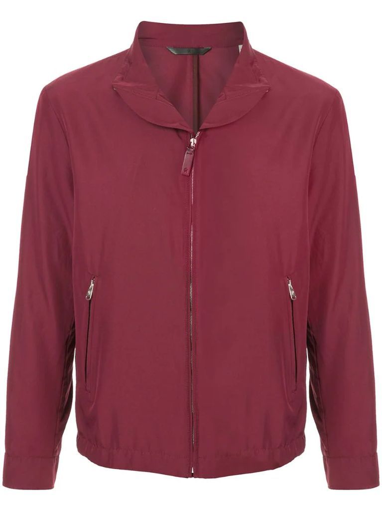 lightweight zipped jacket