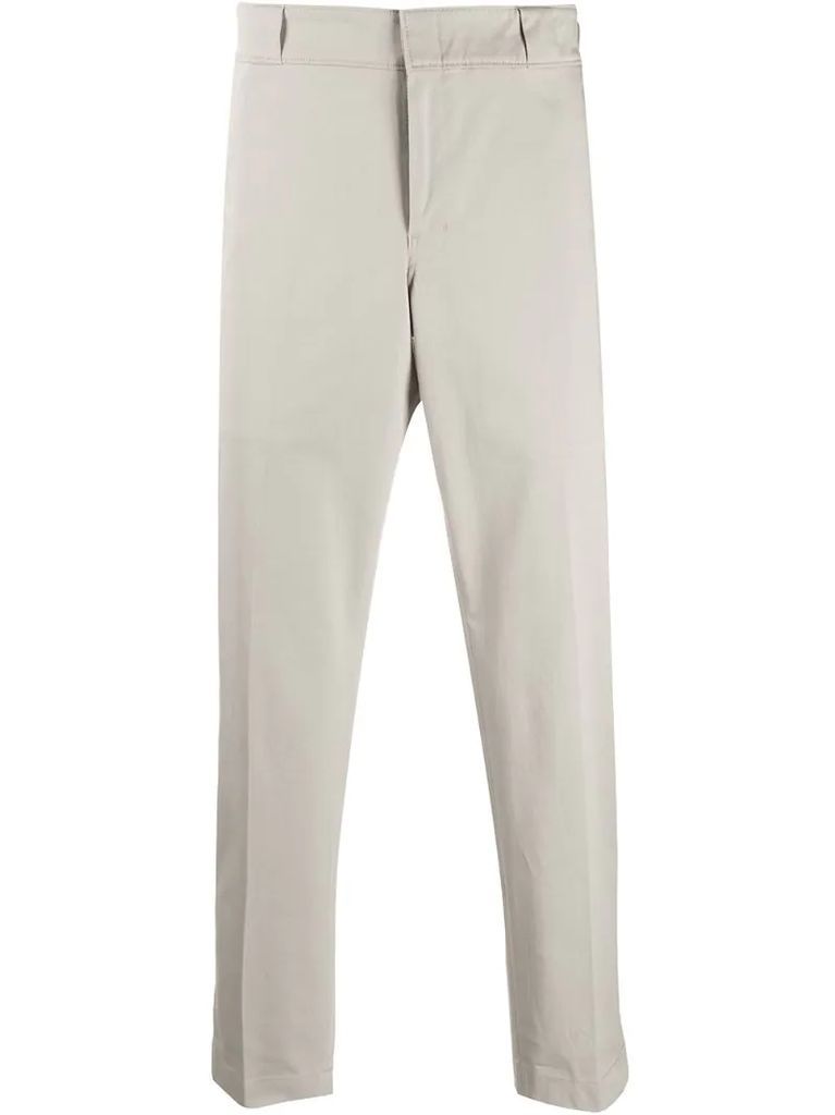 pleat detailed tailored trousers