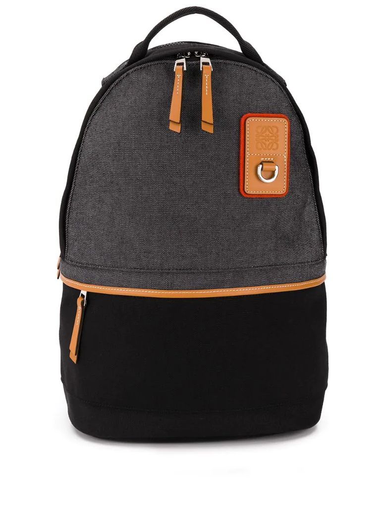 small panelled backpack