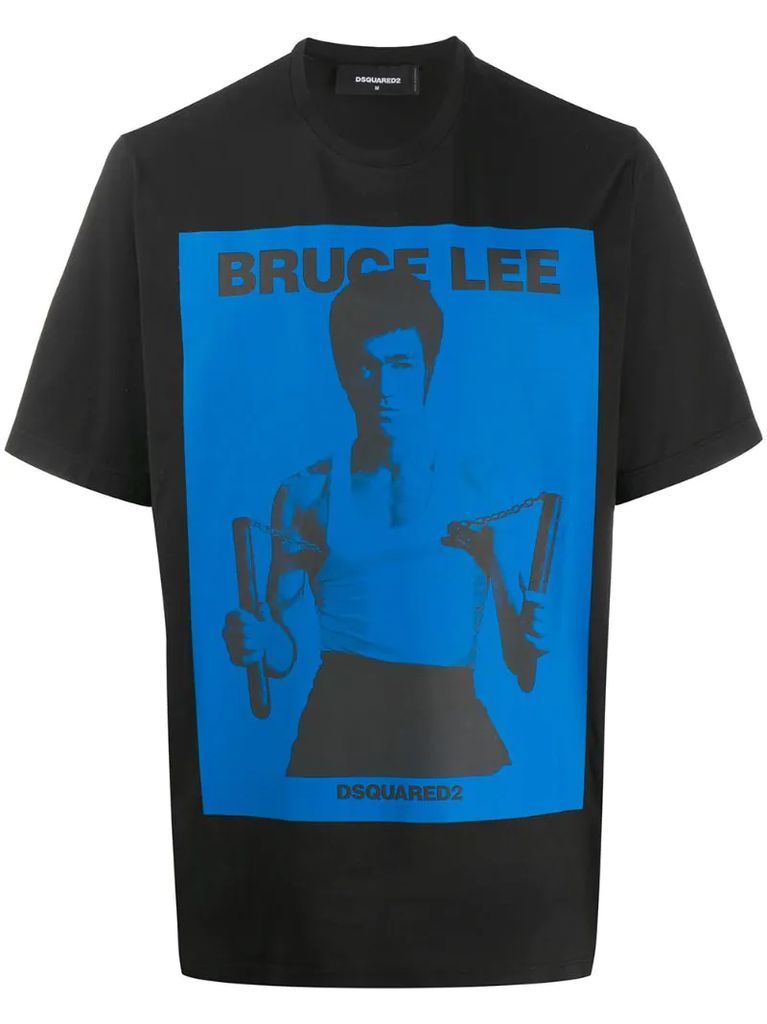 Bruce Lee print T-shirt