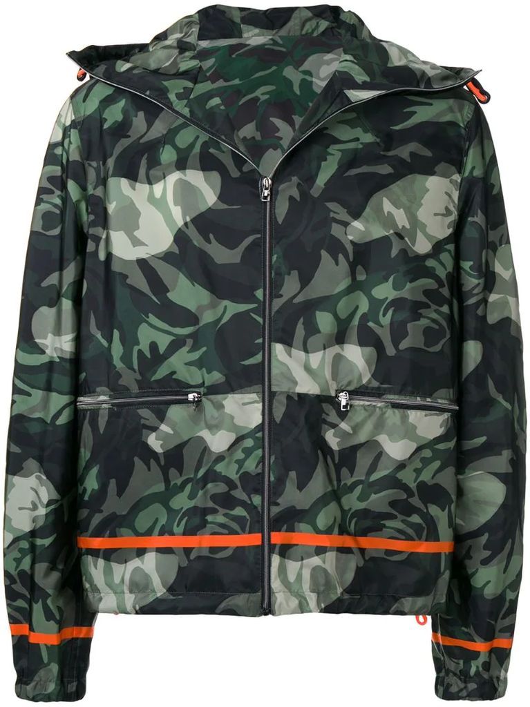 camouflage bomber jacket