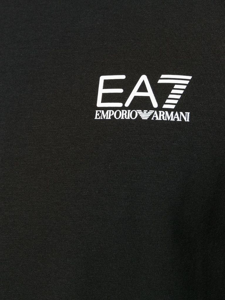 logo print crew neck T-shirt