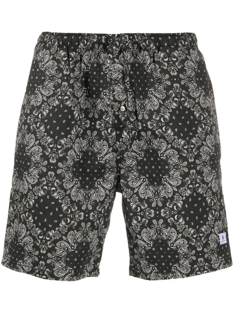 all-over print shorts