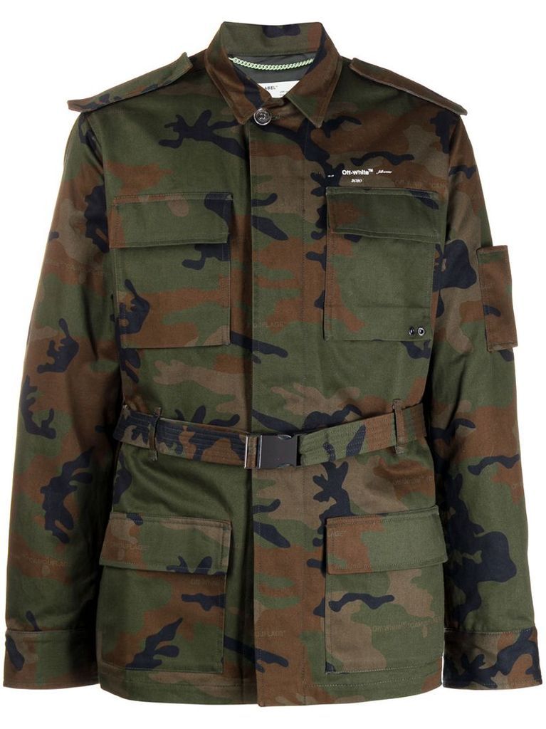 camouflage field jacket