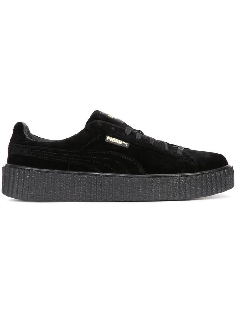 velvet creeper sneakers