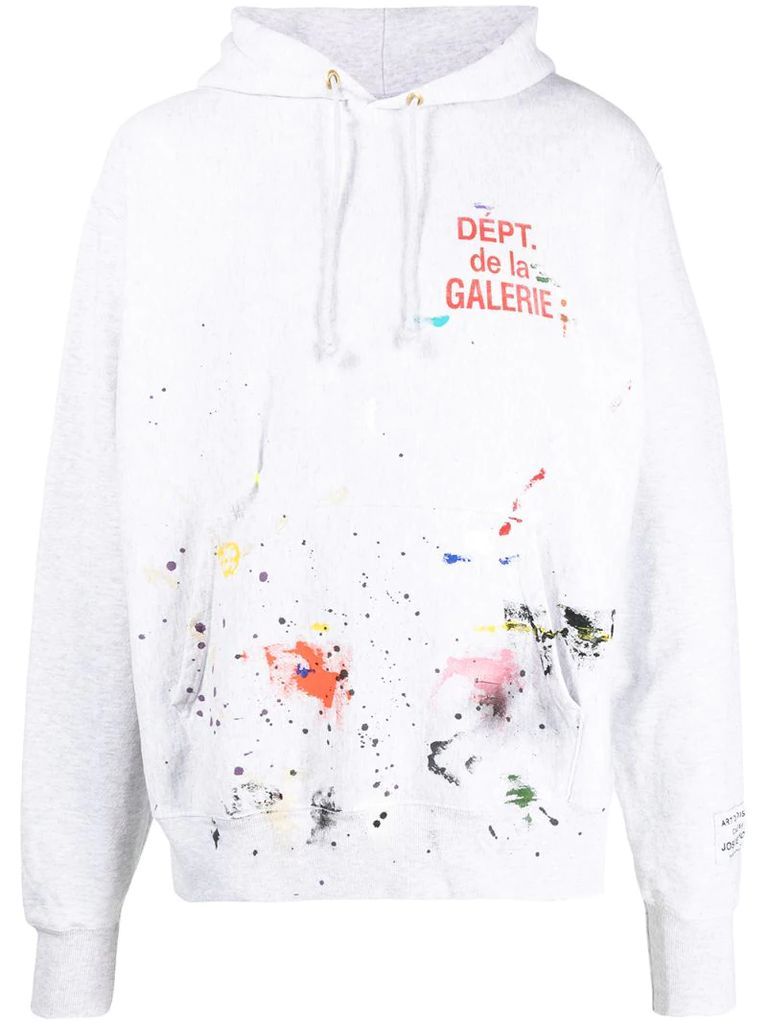 paint splatter hoodie