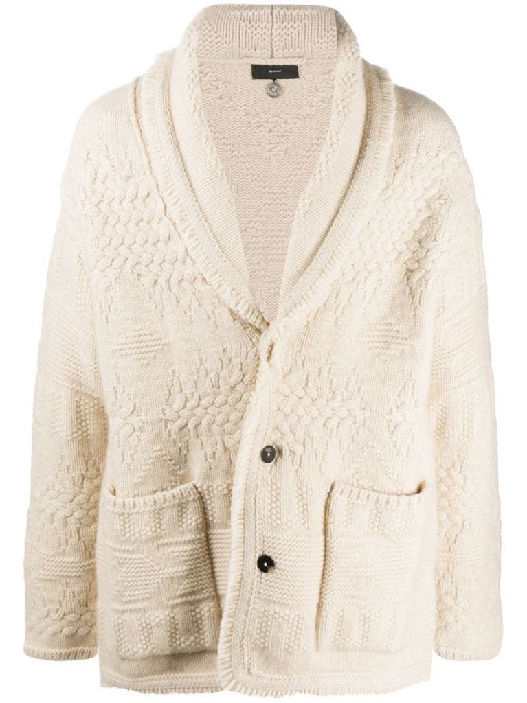 Stitches knitted cardigan